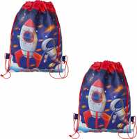 Premium Non-Woven Fabric Space Dori 2 bags For Birthday Party Return Gift For Kid Waterproof Multipurpose Bag on Flipkart