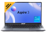 Acer Aspire 3 Intel Core i3 12th Gen 1215U - (8 GB/512 GB SSD/Windows 11 Home) A324-51 Thin and Light Laptop  (14 Inch, Steel Gray, 1.45 Kg)