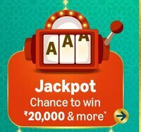 Festive Season Special Jackpot, Chance to Win ₹20,000 & more*