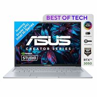 ASUS Vivobook 14X OLED, Intel Core i5-13500H 13th Gen, 14" (35.56 cm) 2.8K 90Hz OLED, Creator/Gaming Laptop (16 GB RAM/512 SSD/4GB GeForce RTX 3050/Win11//Backlit//Silver/1.45 kg),K3405VCB-KM541WS
