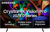 SAMSUNG New D Series Brighter Crystal 4K Vision Pro (2024 Edition) 125 cm (50 inch) Ultra HD (4K) LED Smart Tizen TV