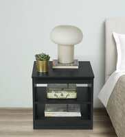 Nara Bedside Table in Wenge Finish