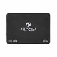 ZEB-SD52 SSD 512GB, SATA II and SATA III Interface, QLC, Silent Operation