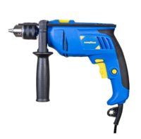 Goodyear Impact Drill Machine for Home Use | Multipurpose Heavy Duty (13mm) 600W Variable Speed Drilling Machine for Professional use, Reversible, DIY Use for Masonry, Steel & Wood, Power Tools