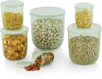 MASTER COOK Polypropylene Grocery Container - 16500 ml  (Pack of 6, Green)