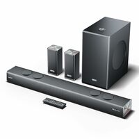 Mivi Fort Q700D Dolby Home Audio | 700W Sound bar, 5.1 Channel Home Theatre, 8-inch subwoofer, 2 Satellite Speakers