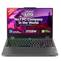 Lenovo LOQ 2024 Intel Core i5-13450HX 15.6" (39.6cm) 144Hz 300Nits FHD IPS Gaming Laptop (16GB/512GB SSD/Win 11/NVIDIA RTX 4050 6GB Graphics/MSO 21/1Yr ADP Free/3 Mon Game Pass/Grey/2.4Kg), 83DV007GIN