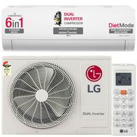 LG 1.5 Ton 3 Star DUAL Inverter Split AC (Copper, AI Convertible 6-in-1 Cooling, 2 Way Swing)