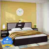 Flipkart BBD deal-Godrej interio hannah king bed @15990 (including bank offer)