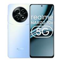 Realme NARZO 70x 5G (Ice Blue, 6GB RAM,128GB Storage) [ Extra Coupon Code ]