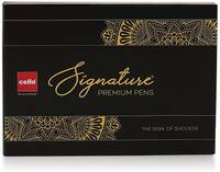 Cello Signature Carbon Travel Kit Pen Gift Set | Premium Gift Set for Dad | Ball Pen  (Ink Color - Blue)