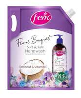 Fem Floral Bouquet Soft & Safe Handwash - 1500 ml
