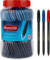 Reynolds Aeroslim Ball Pen  (Pack of 70, Ink Color - Blue, Black, Red)