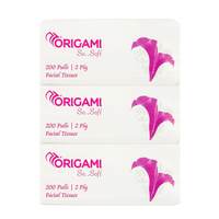 Origami 2 Ply Facial Tissue Soft Pack | Car Tissue - Pack of 3