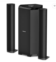 PHILIPS MMS8085B/94 Convertible 80 W Bluetooth Home Theatre (Black, 2.1 Channel)