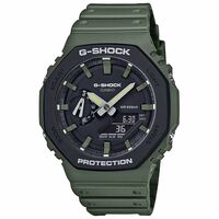 Casio G-Shock GA-2110SU-3ADR Black & Green Analog-Digital Dial