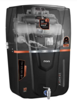 MarQ by Flipkart Black Smoke Audy India 1st BIS 18 L RO + UV + UF + TDS + ALK + Copper Water Purifier  (White)