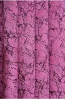 Kraftiq Homes - Velvet Room  Door Curtain (Pack Of 3)  (Pink-White)