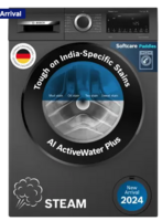 BOSCH 9 kg Fully Automatic Front Load Washing Machine with In-built Heater Grey  (WGA1420TIN)