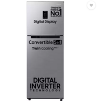 SAMSUNG 301 L Frost Free Double Door 3 Star Convertible Refrigerator with Digital Inverter