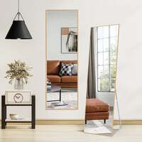 About Space Cheval Mirror For Wall - 5 Feet Full Length Long Mirror With Stand