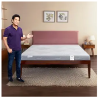 Livpure Smart DUOS FLIP Reversible HR Foam Mattress |3D SleepTech Crafted Zones| Ergonomic Support ComfortScience Foam| High GSM Sporty Fabric|Double Bed (78x48x5) inch, Washable Zipper Cover