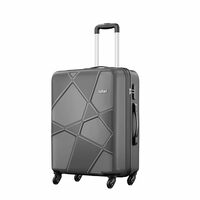 Safari Polypropylene (Pp) Pentagon Hardside Medium Size Check-in Luggage Suitcase