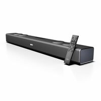 Mivi Fort Q120 Soundbar with 120W Surround Sound, 2.2 Channel soundbar with 2 in-Built subwoofers