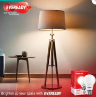 EVEREADY 10 W Standard B22 LED Bulb  (White, Pack of 10)