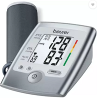 Beurer BM 35 Upper Arm Blood Pressure Monitor 5 Years Warranty Fully automatic Bp Monitor  (Silver)