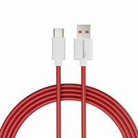 [Lowest] amazon basics USB-A To Type-C 45W All Protocol Fast Charging And 480 Mbps Data Sync Cable (1.2 M), Red