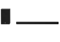 LG SP8A, with Meridian, Dolby Atmos, Alexa (Control) and Airplay 2 440 W Bluetooth Soundbar (Black, 3.1.2 Channel)
