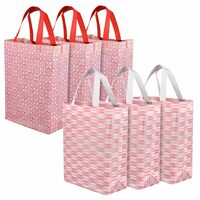 Kuber Industries Shopping Handbag | Carry Bag | Pack of 6 | Multicolor