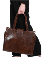 MINI WESST Textured Self Design Structured Handheld Bag