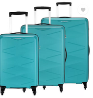 Kamiliant by American Tourister  Hard Body Set of 3 Luggage 4 Wheels - TRIPRISM SPINNER 3PC AQUA - Blue