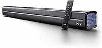 Mivi Fort Q80 Soundbar with 80W Surround Sound, 2.2 Channel soundbar with 2 in-Built subwoofers