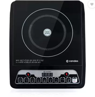 Candes 1800 W Induction Cooktop Touch Panel (Black, Rage 1800W)