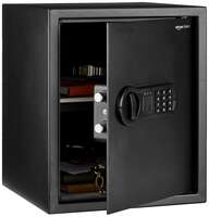 Amazon Basics Digital Safe With Electronic Keypad Locker For Home, Gross Capacity - 49L (Net - 43L ), Black
