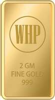 WHP JEWELLERS 24kt (999) 2 gm Yellow Gold Bar