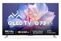 iFFALCON iFF65Q73 164 cm QLED 4K Ultra HD Smart TV | Google TV | Black