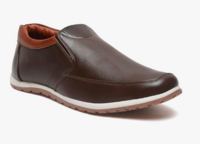 MUTAQINOTI Men's Sneaker Semi Formal Style Mid Top Vegan Leather Shoes for Boys Ideal for Running Walking College Dancing (SNKSOPBB)