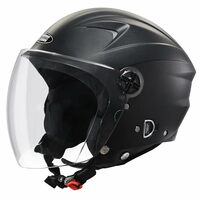 STUDDS RAY ISI Certified Open FACE Helmet for Men and Women with D - Ring Lock