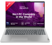 IdeaPad Slim 5 Intel, 40.64cms - Core Ultra 5 (Cloud Grey) (AI Pc)