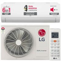 LG 1 Ton 4 Star DUAL Inverter Split AC ( 2024 Model, TS-Q13JNYE, White)