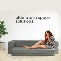 5000 coupon - Coirfit Smart Homes Snoozy Three Seater, 5' X 6' Feet Folding Sofa Cum Bed 