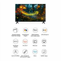 Redmi 80 cm (32 inches) F Series HD Ready Smart LED Fire TV L32MA-FVIN (Black)
