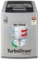 LG 8 Kg 5 Star Inverter TurboDrum Fully Automatic Top Loading Washing Machine