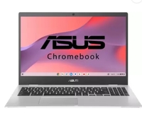 ASUS Chromebook Intel Celeron Dual Core N4500 - (4 GB/64 GB EMMC Storage/Chrome OS) CX1500CKA-NJ0393 Chromebook Laptop  (15.6 Inch, Transparent Silver, 1.80 Kg)