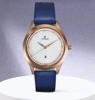 Titan NN2570WL02 LPURP Fashion Basics Analog Watch  - For Women