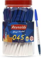 Reynolds 045 Ball Pen (Pack of 60, Ink Color - Blue)